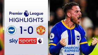 Mac Allister scores 99th minute penalty!  | Brighton 1-0 Man United | Premier League Highlights