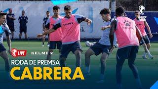 LIVE |  Roda de premsa de Leandro Cabrera | #EspanyolMEDIA