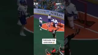 This lacrosse goal is definitely SC Top 10 worthy  (via: @nllbandits) #shorts