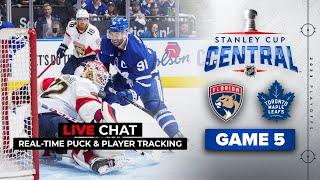 Florida Panthers vs. Toronto Maple Leafs | Live Chat | Game 5 | Stanley Cup Playoffs