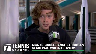 Andrey Rublev Smiling His Way Through to Second Final in Monte Carlo | 2023 Monte Carlo Semifinal