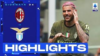 Milan-Lazio 2-0 | Theo fa impazzire San Siro: Gol e Highlights | Serie A TIM 2022/23