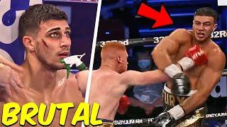 TOMMY FURY WORST BOXING MOMENTS (GETS KNOCKD ТF OUT!) "IMMA TELL HIM TO STAY AWAY FROM KSI"