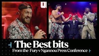 The Best Bits from the Tyson Fury v Francis Ngannou Press Conference | #FuryNgannou Boxing