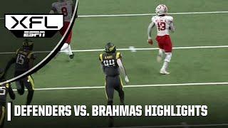 D.C. Defenders vs. San Antonio Brahmas | XFL Full Game Highlights