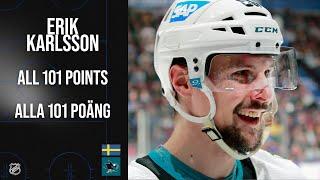 All of Erik Karlsson's 101 points  Alla 101 poäng från Erik Karlsson den här säsongen