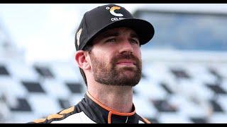 Corey LaJoie reacts to being named the driver of the No. 9 at Gateway