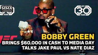 Bobby Green Explains Renaming Himself 'King,' Brings $60k to Media Day | UFC Vegas 71