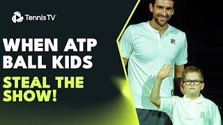When ATP Ball Kids Steal The Show!