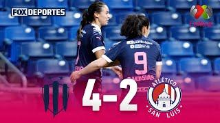 Rayadas 4-2 Atlético de San Luis | HIGHLIGHTS | Jornada 17 | Liga MX Femenil