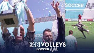 Soccer AM win the FINAL EVER volley challenge!  | Cheltenham Town vs Soccer AM | Fan Volleys