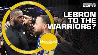 Should Steph Curry want LeBron to join the Warriors? | (debatable)