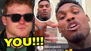 JERMELL CHARLO EXPLODES ON CANELO "UNDISPUTED VS. UNDISPUTED" CALLOUT - "THAT B*TCH CAN'T BEAT ME"