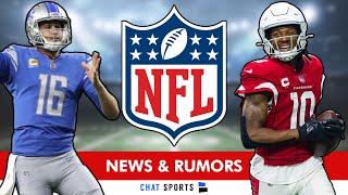 NFL News & Rumors On DeAndre Hopkins Trade, Jared Goff, Jordan Love And NFL Free Agency Tracker