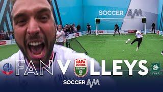 Fan Volleys Papa John's Trophy SPECIAL!  | Bolton vs Plymouth