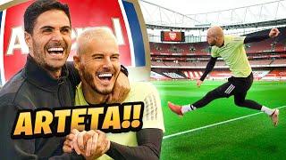 ARTETA GAVE ME A TRIAL! SIGNING FOR ARSENAL?!