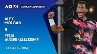 Alex Molcan v Felix Auger-Aliassime Condesned Match | Australian Open 2023 Second Round