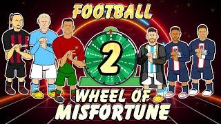 FOOTBALL WHEEL OF MISFORTUNE 2 Feat Messi Ronaldo Mbappe Haaland + more (Frontmen Season 5.8)