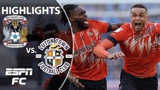 Penalty shootout decides Luton Town's EFL Championship Play-Off Final win over Coventry | ESPN FC