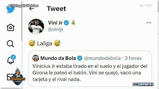 La queja de Vinícius en redes sociales: El Chiringuito