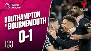 Highlights & Goals | Southampton v. Bournemouth 0-1 | Premier League | Telemundo Deportes