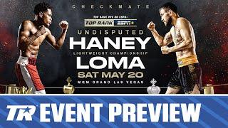 Everything to Know About THE Undisputed Fight | Devin Haney vs Vasiliy Lomachenko | EVENT PREVIEW