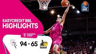 Telekom Baskets Bonn - MHP RIESEN Ludwigsburg | Highlights easyCredit BBL 22/23