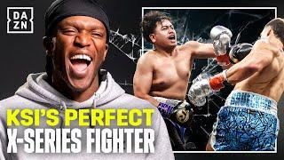 "I'VE GOT THE BEST PUNCHING POWER" - KSI builds his ultimate DAZN X Series Fighter