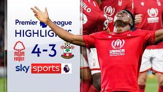 Forest OUT of relegation zone in SEVEN-GOAL thriller | Nott’m Forest 4-3 Southampton |EPL Highlights