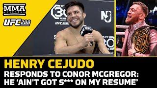 Henry Cejudo Responds to Conor McGregor: He ‘Ain’t Got S*** On My Resume’ | UFC 288 | MMA Fighting