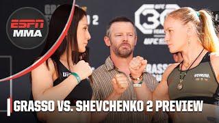Noche UFC Preview: Can Alexa Grasso defeat Valentina Shevchenko again? | ESPN MMA