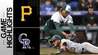 Pirates vs. Rockies Game Highlights (4/18/23) | MLB Highlights