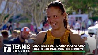 Daria Kasatkina Looks Ahead to Semifinal Matchup with Jabeur | 2023 Charleston Win Interview