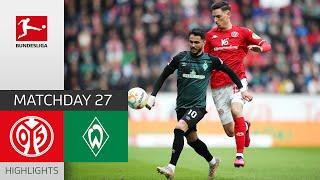 FOUR Goals In The Closing Minutes! | Mainz 05 - SV Werder 2-2 | Highlights | MD 27 – BL 22/23