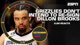 JWill on Grizzlies not intending to re-sign Dillon Brooks: It's a sign of something bigger! | KJM