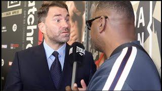 'WHO YOU F*** TALKING TO?' -EDDIE HEARN CONFRONTED BY CLIFTON MITCHELL WHO GOES ON INTERVIEW RAMPAGE