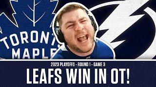 Steve Dangle Reacts To The Leafs Agonizing OT Win Against Tampa