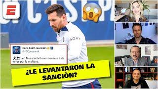 SE QUEDA? Messi volvió a entrenar pero el PSG va a campeonar CON O SIN MESSI  | Exclusivos