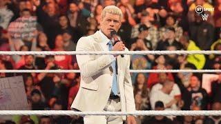 "Answer the call!" - Cody Rhodes wants Brock Lesnar at WWE Backlash!  WWE RAW, April 10 2023