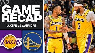 2023 NBA Playoffs: Lakers SURVIVE LATE WARRIORS STORM and Take Game 1 | CBS Sports
