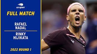 Rafel Nadal vs. Rinky Hijikata Full Match | 2022 US Open Round 1