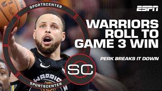 Steph Curry led the charge for Warriors in Game 3 - Kendrick Perkins | SportsCenter