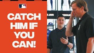 Undercover Adley!! Orioles star catcher Adley Rutschman goes undercover at the MLB Store!