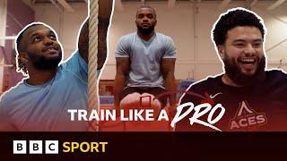 'My shoulders are burning': Train like a pro with Commonwealth champion Courtney Tulloch | BBC Sport