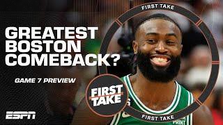 The greatest comeback in Boston sports history if the Celtics take Game 7️⃣? | First Take