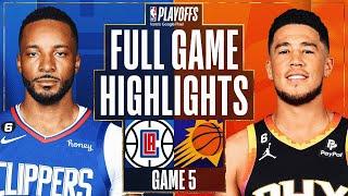 #5 CLIPPERS at #4 SUNS  | FULL GAME 5 HIGHLIGHTS | April 25, 2023