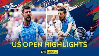 Pumped up Djokovic powers past Fritz  | US OPEN HIGHLIGHTS | Djokovic vs Fritz