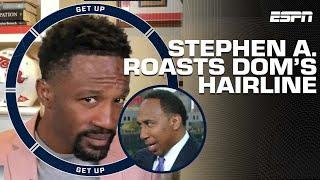 Stephen A. roasts Domonique Foxworth's hairline  | Get Up