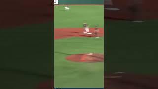 This shortstop pulled out a CRAZY PUMP FAKE to get runner sleeping!