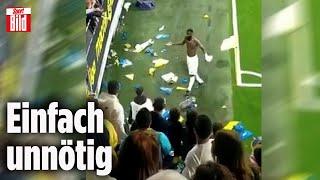 Zuschauer beleidigen Rüdiger nach Trikot-Geschenk | InTORnational